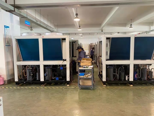 واحد پمپ حرارتی Cascade High COP 150Kw برای مبرد R410A R134a