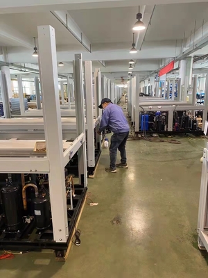 واحد پمپ حرارتی Cascade High COP 150Kw برای مبرد R410A R134a