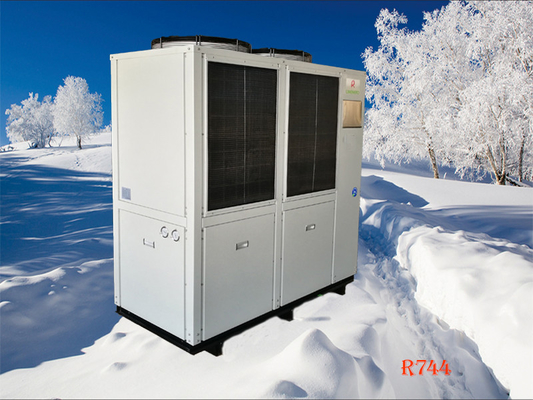 CO2 Cascade AC Inverter Heat Pump انتگرال کم دمای 45Kw