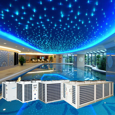 CO2 Cascade AC Inverter Heat Pump انتگرال کم دمای 45Kw